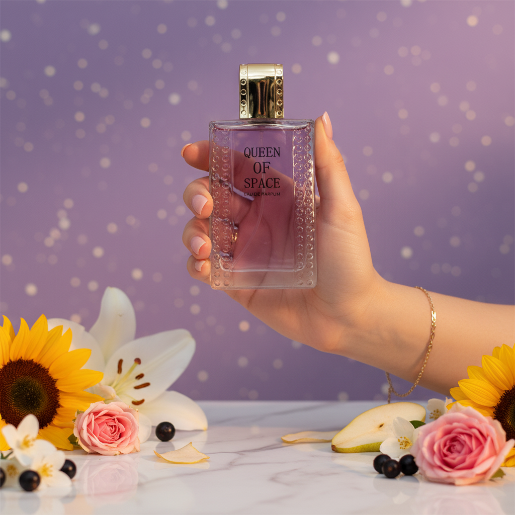 EDP 100 ml „Queen of Space“ – ovocně-květinová vůně 2 