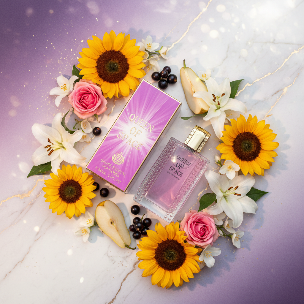 EDP 100 ml „Queen of Space“ – ovocně-květinová vůně