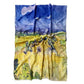 Bavlněná Šála-šátek, 70 cm x 180 cm, Van Gogh - Kupky sena | -80% Akce na Šperky