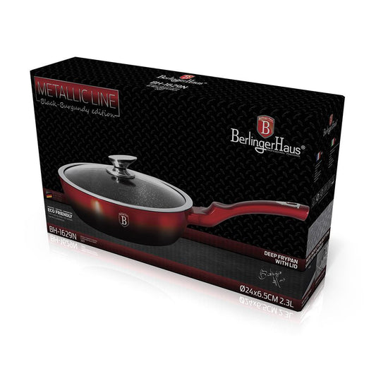 Berlinger Haus Pánev s Mramorovým Povlakem, s Pokličkou, 24 cm | -80% Akce na Šperky