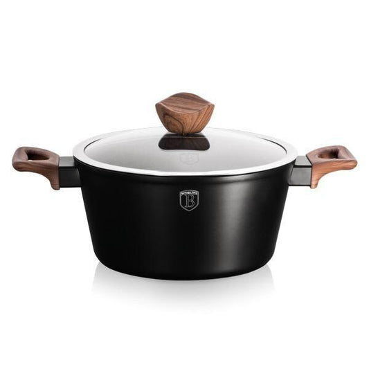 Berlinger Haus Vysoký Kastrol s Granitovo-Mramorovým Potahem, s Pokličkou, 20 cm | -80% Akce na Šperky