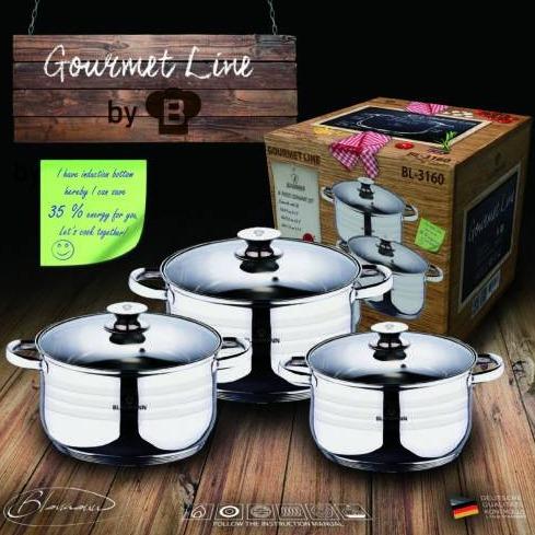 Blaumann 6dílná sada kastrolů | -80% Akce na Šperky