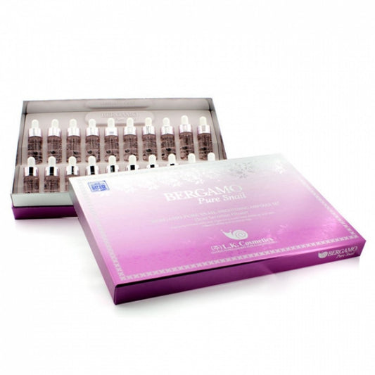 BERGAMO Sada 20 ks Ampulí s Hlemýždím Extraktem, 20 x 13ml