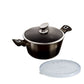 Berlinger Haus Metallic Line Shiny Black Edition kastrol s poklicí (2,5 l)