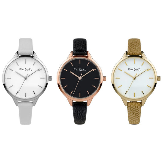 Sada 3 kusů hodinek Pierre Cardin | -80% Akce na Šperky