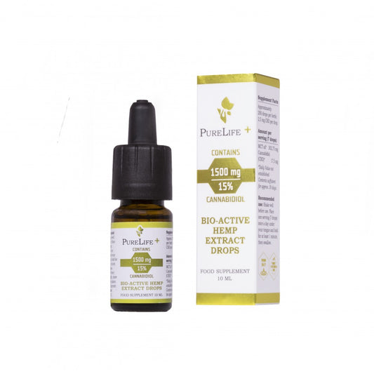 Pure Life + 1500 mg / 15% CBD olej