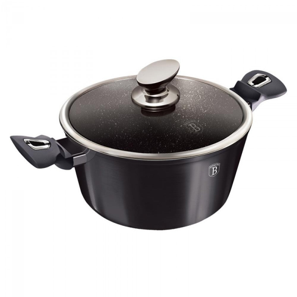 Kastrol s poklicí, 24 cm, kolekce Black Vantage 1 