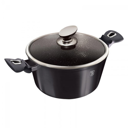Kastrol s poklicí, 24 cm, kolekce Black Vantage