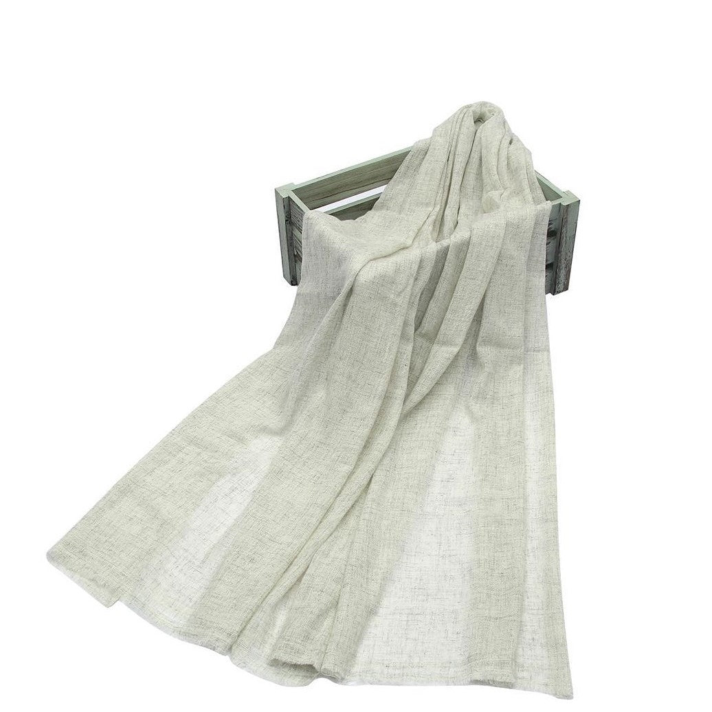 Šála-šátek ze 100% čistého Kašmíru, 80 cm x 200 cm, Bílá | -80% Akce na Šperky