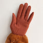 Zimní rukavice z umělé kožešiny, kompatibilní s dotykovou obrazovkou, Hnědé | -80% Akce na Šperky