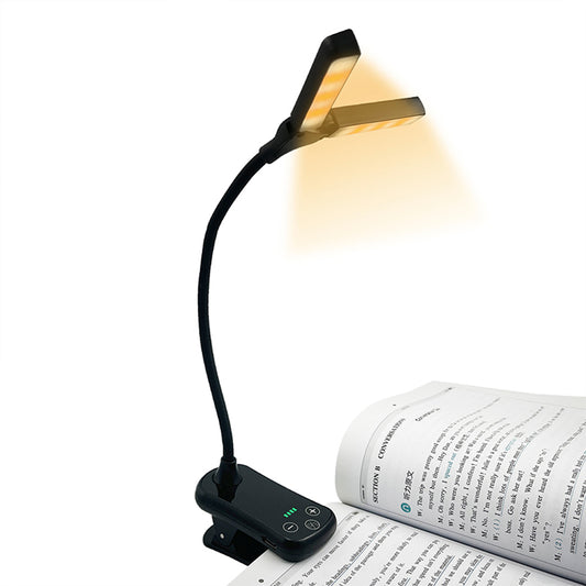 Dvouhlavá lampa na čtení Lumeflex