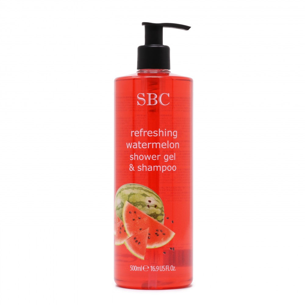 SBC Skincare Refreshing Watermelon Shower Gel & Shampoo 500 ml | -80% Akce na Šperky