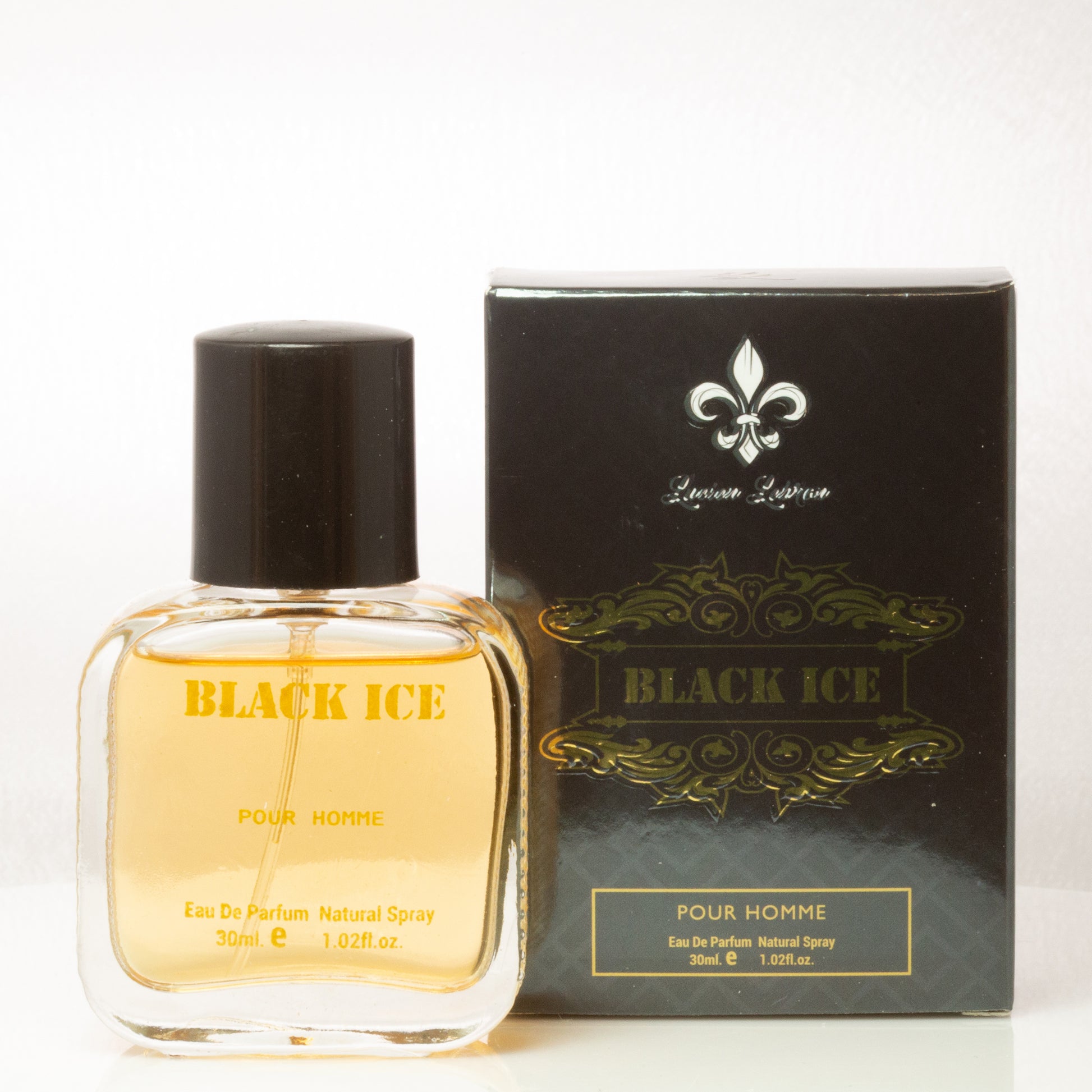 30 ml EDT Lucien Lebron 'Black Ice' Ovocná Dřevitá vůně pro Muže | -80% Akce na Šperky