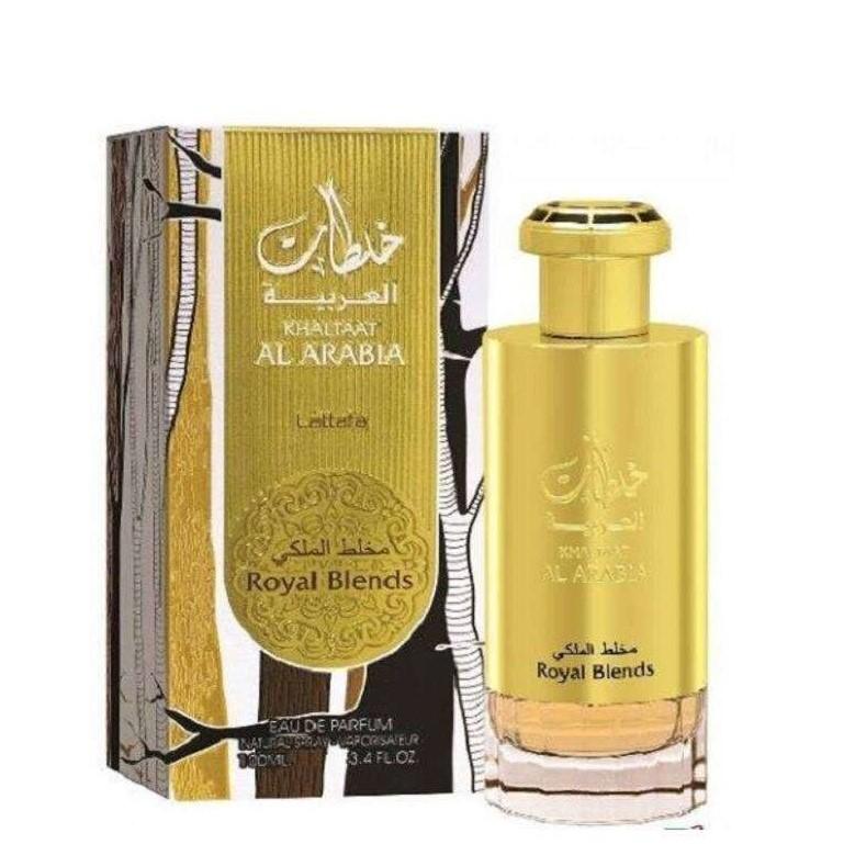 100 ml Eau de Parfum Khaltaat Al Arabia - Royal Blends Orientální Svěží Citrusová Vůně pro Muže a Ženy | -80% Akce na Šperky
