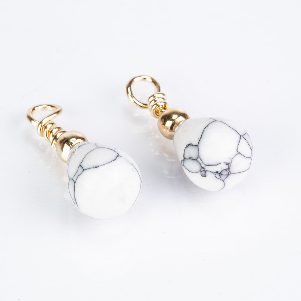 Pozlacená slitina - Sada s Tyrkysem a Karneolem - Karátové číslo: 60. přibližná hmotnost: 12 gramů ( Náušnice ) 6 