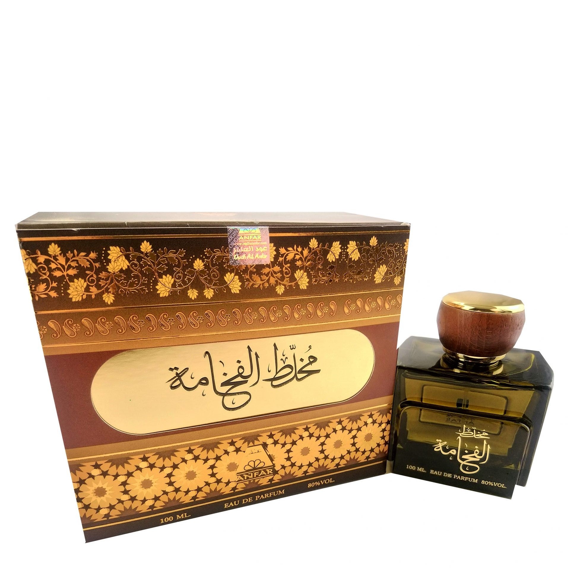 100 ml Eau de Parfum Mukhallat Al Fakhama Orientální Květinová Santalová a Oudová Vůně pro Muže | -80% Akce na Šperky