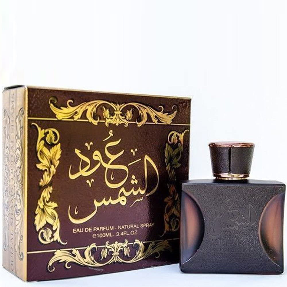 100 ml Eau de Parfume Oud Al Shams Perfume Orientální Kořeněná Vůně pro Muže | -80% Akce na Šperky