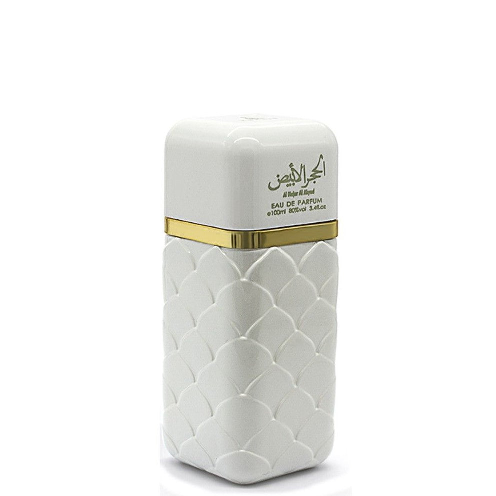 100 ml Eau de Perfume Al Hajar Al Abyad Květinová Vanilková Pižmová vůně pro Ženy | -80% Akce na Šperky