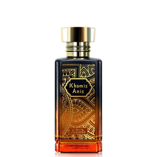 100 ml Eau de Parfume Khamis Anýzová Orientální Ovocná Vůně pro Muže a Ženy | -80% Akce na Šperky