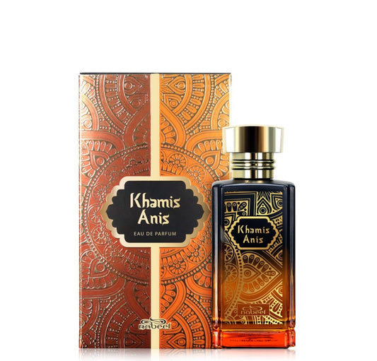 100 ml Eau de Parfume Khamis Anýzová Orientální Ovocná Vůně pro Muže a Ženy | -80% Akce na Šperky