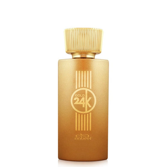 100 ml Eau de Parfum 24K Gold Květinová-Ovocná-Dřevitá Vůně pro Muže a Ženy | -80% Akce na Šperky