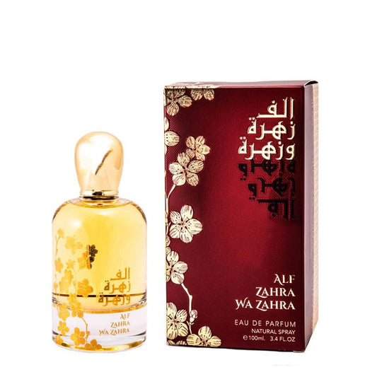 100 ml Eau de Perfume Alf Zahra Wa Zahra Kořeněná Santalová a Pižmová vůně pro Ženy | -80% Akce na Šperky