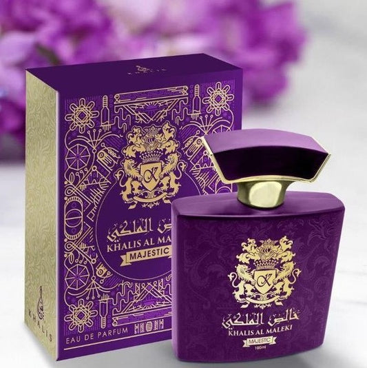 100 ml Eau de Perfume Khalis Maleki Majestic Květinová Břečťanová vůně pro Ženy | -80% Akce na Šperky