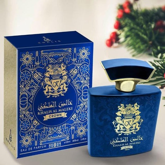 100 ml Eau de Perfume Khalis Maleki Crown Květinová, Pižmová a Břečťanová vůně pro Muže | -80% Akce na Šperky