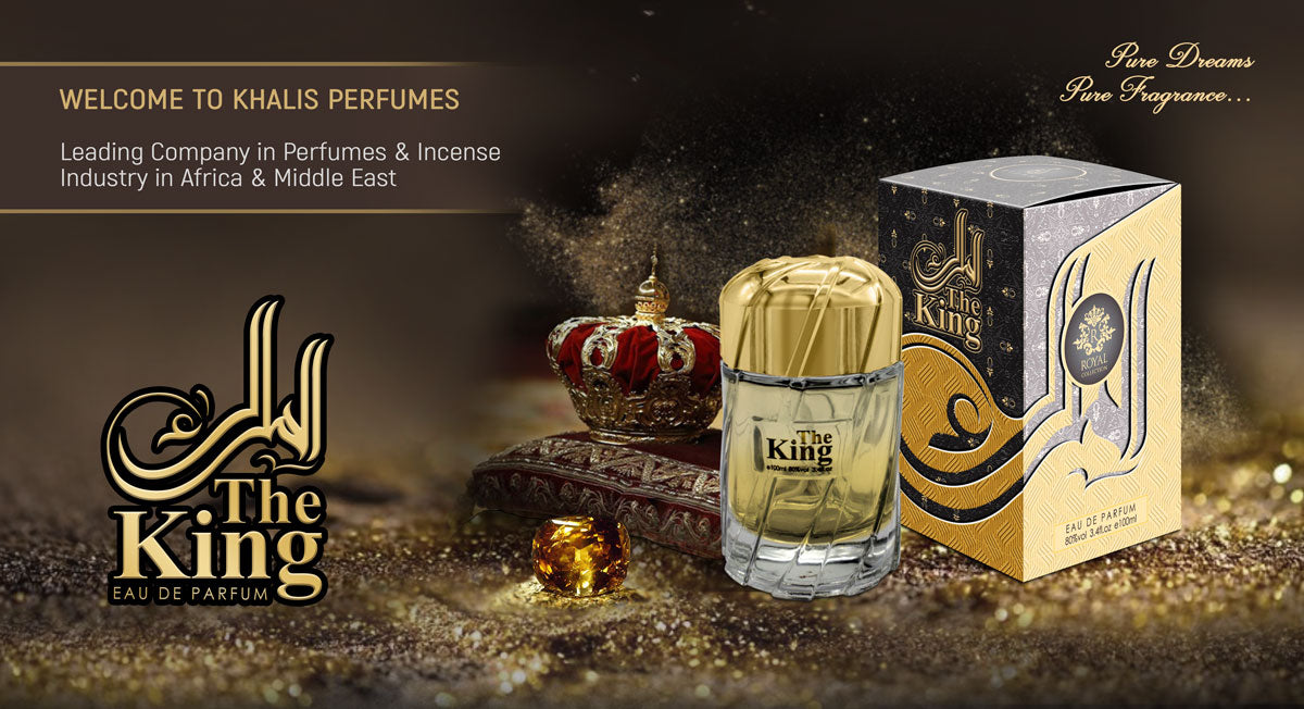 100 ml Eau de Perfume The King Ovocná Pižmová Santalová vůně pro Muže | -80% Akce na Šperky