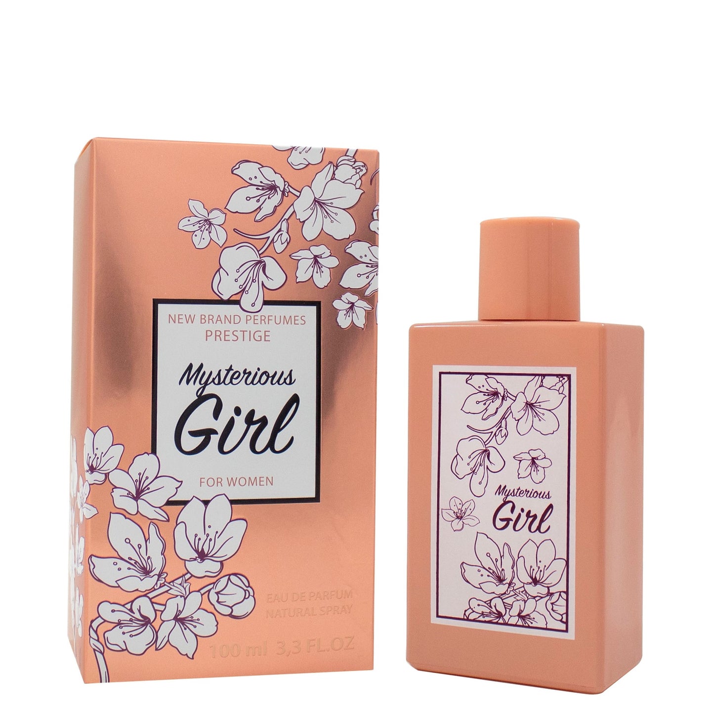 100 ml Eau de Parfum Mysterious Girl Květinová vůně pro Ženy | -80% Akce na Šperky