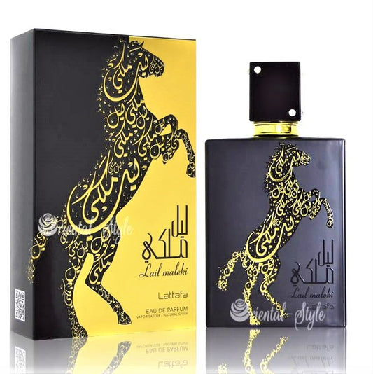 100 ml Eau de Perfume Lail Malaki Sweet Oriental, Jasmin, Orchid and Honey Fragrance for Women (Top: Coriander, Rhubarb, Honey, Sweet Pepper / Middle: Jasmine, Gardenia / Base: Incense, Amber, Mirha, Agarfa (Oud)) | -80% Akce na Šperky