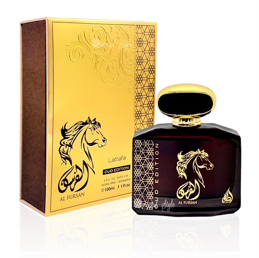 100ml Eau de Perfume Al Fursan Vanilla and Woody Fragrance For Men and Women (Top: Spicy, Cardamom, Pink Pepper / Middle: Mint, Honey / Base: Oudh, Dark Chocolate, Guaiac Wood, Vanilla, Amber, Oakmoss, Patchouli) | -80% Akce na Šperky