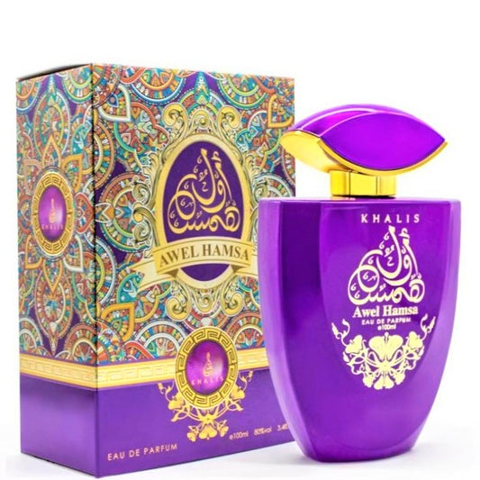 100 ml Eau de Parfume Awel Hamsa Ovocná květinová vůně pro ženy | -80% Akce na Šperky