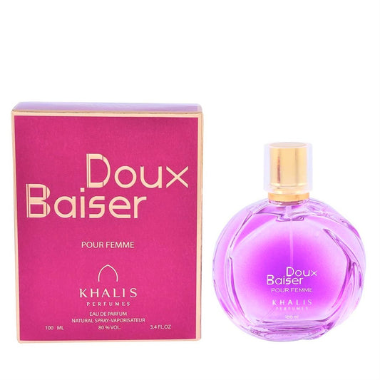 100 ml Eau de Parfume Doux Baiser Pikantní vanilková a ovocná vůně pro muže a ženy | -80% Akce na Šperky