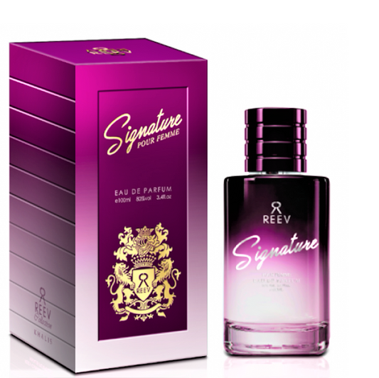 100 ml Eau de Parfum Signature Purple pižmová dřevitá vanilková vůně pro ženy | -80% Akce na Šperky