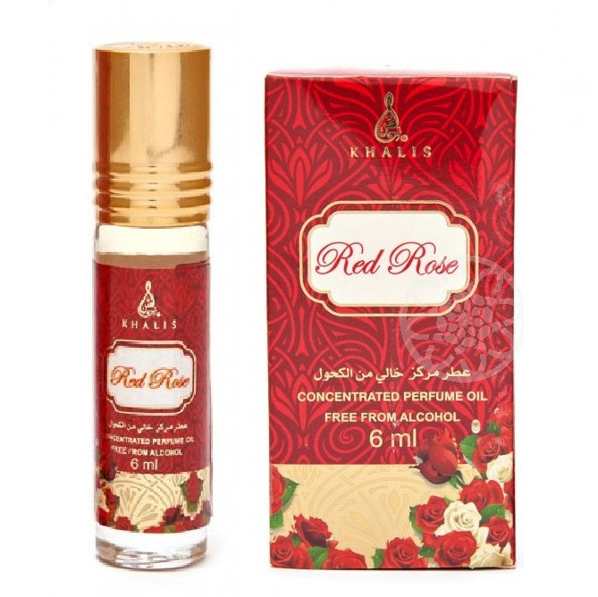 6 ml Parfémový olej Red rose Pižmová vanilková vůně pro ženy | -80% Akce na Šperky