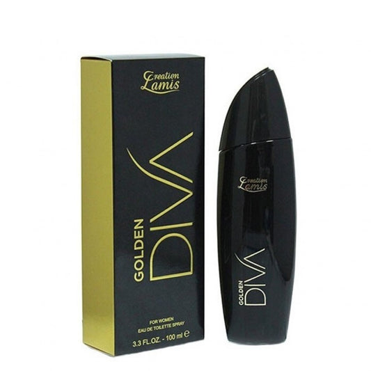 100 ml Eau de Perfume GOLDEN DIVA Květinová Vůně pro Ženy | -80% Akce na Šperky