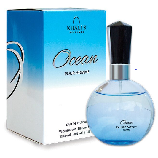 100 ml Eau de Perfume OCEAN Citrusová Oudová Vůně pro Muže