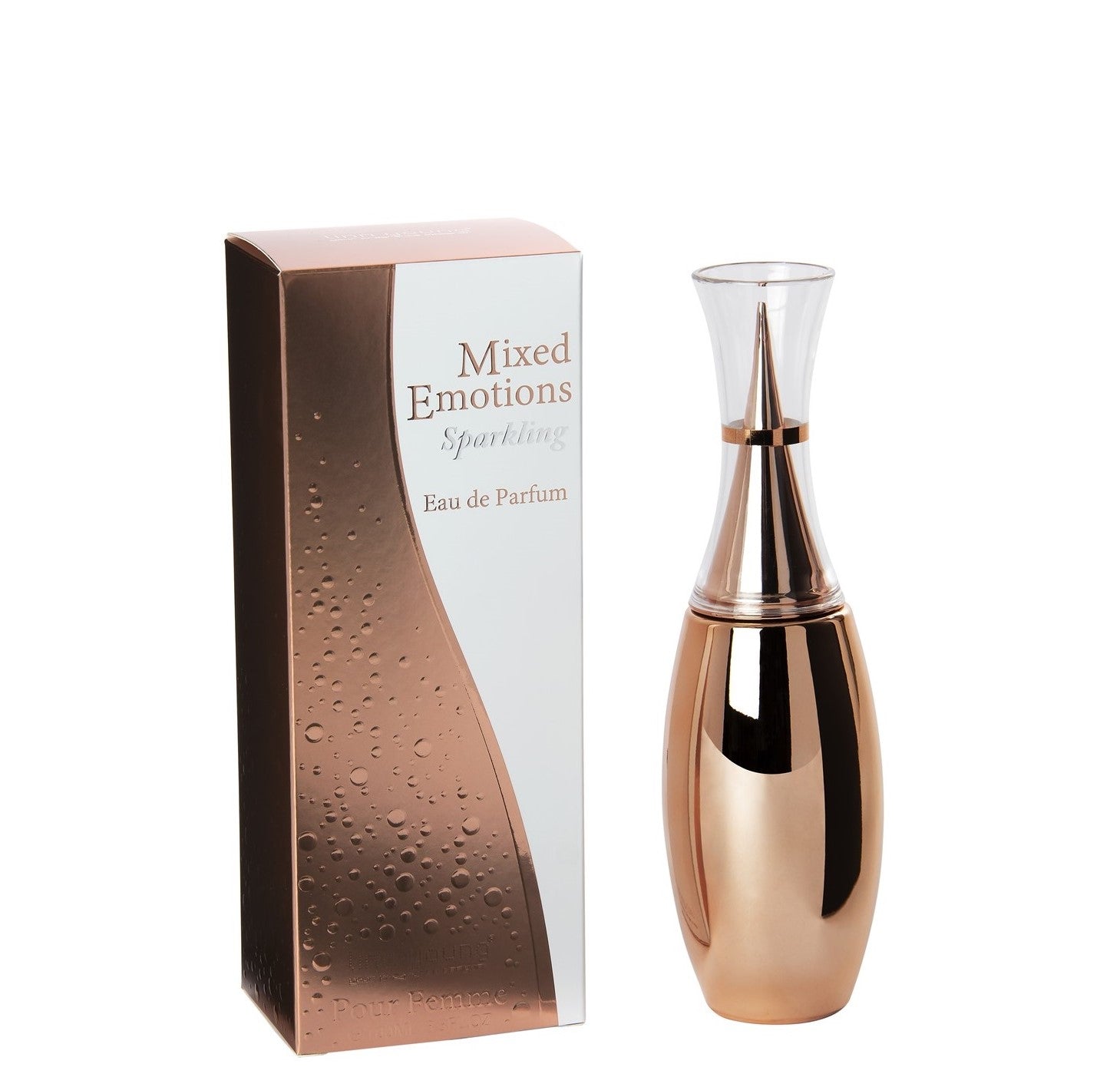 100 ml Eau de Parfume "MIXED EMOTIONS SPARKLING" Květinově Dřevitá Vůně pro Ženy, s 6% obsahem esenciálních olejů 1 