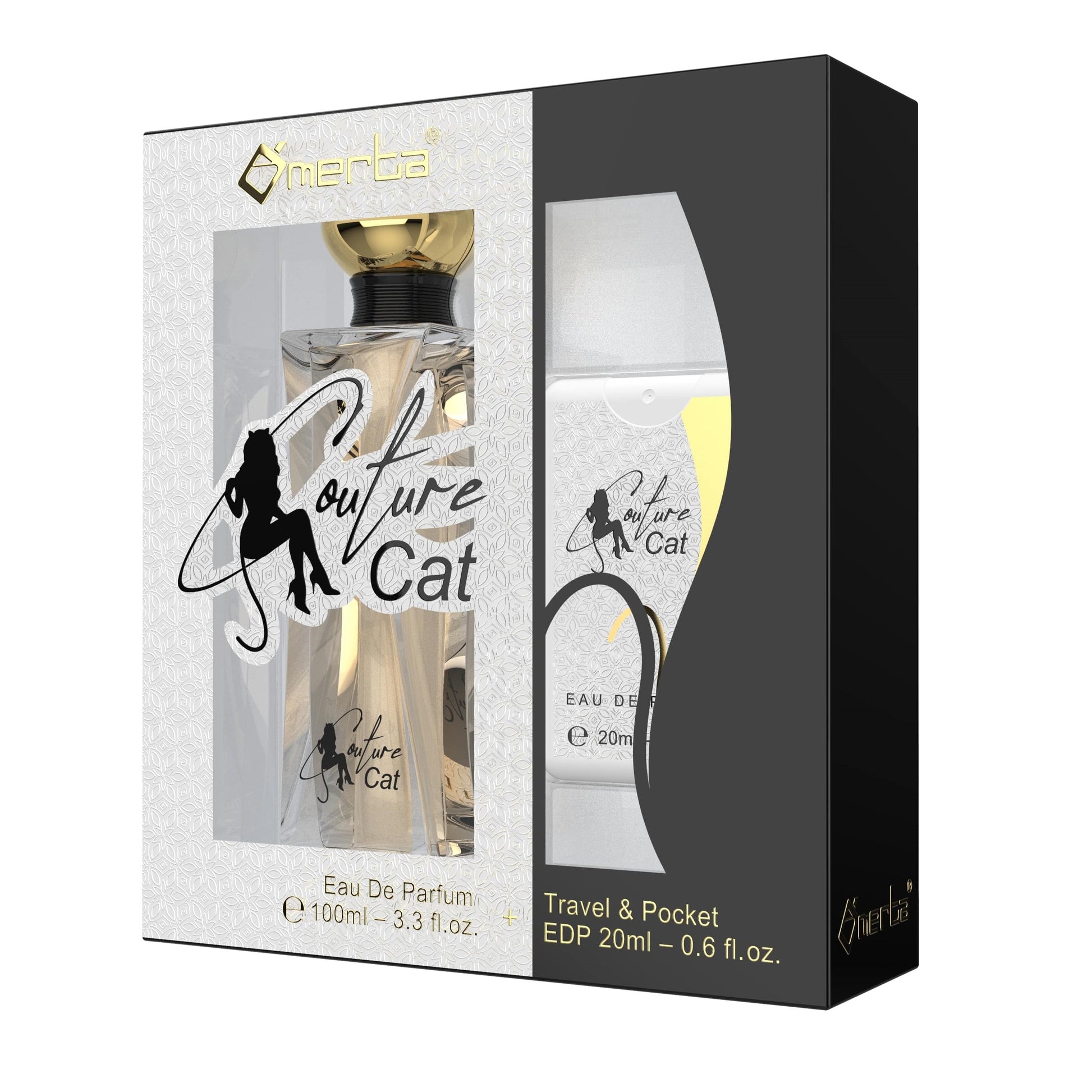 100 ml + 20 ml Eau de Perfume "COUTURE CAT" Květinová - Ovocná Vůně pro Ženy 1 