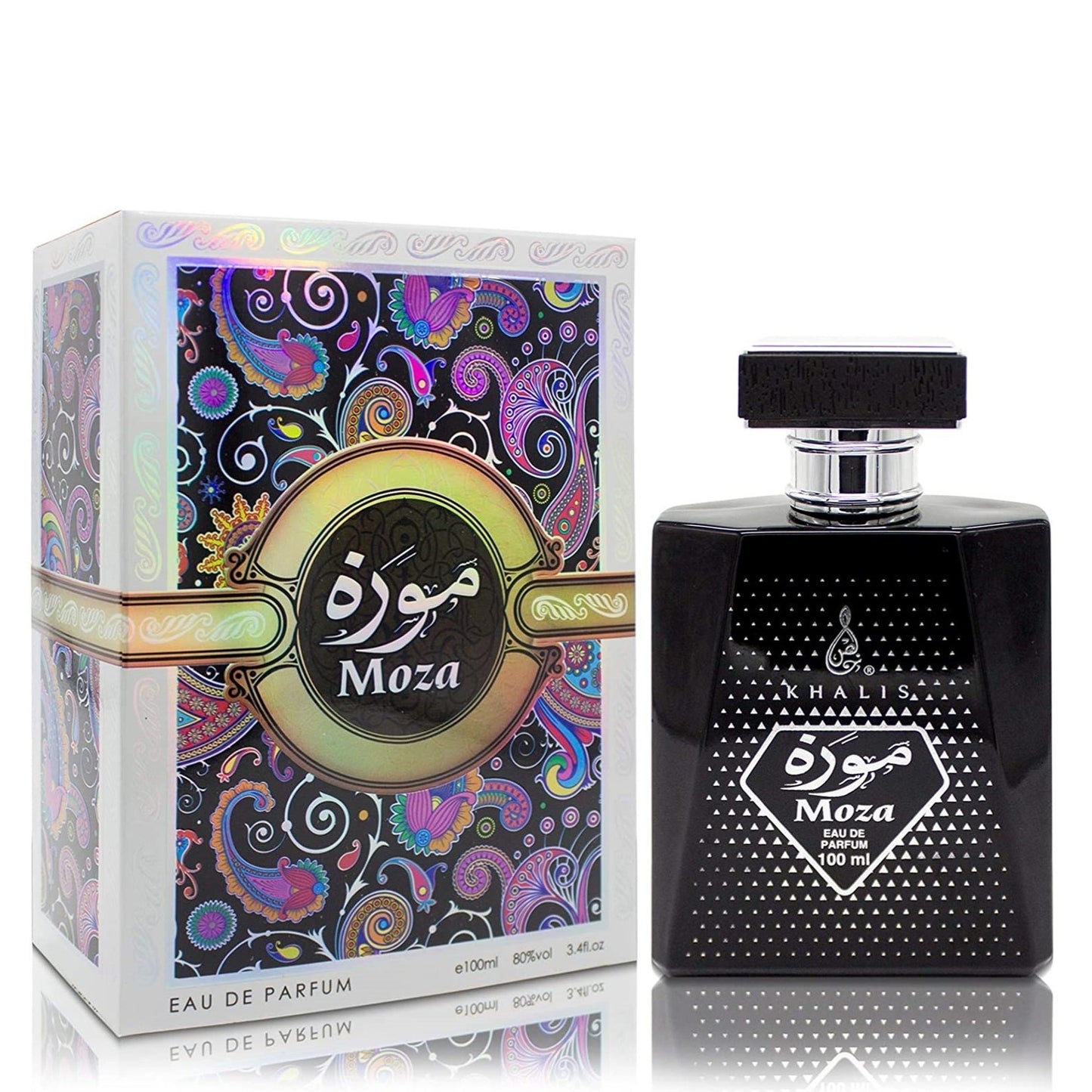 100 ml Eau de Perfume MOZA Dřevitá Pižmová Vůně pro Muže a Ženy