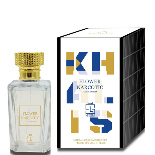 100 ml Eau de Perfume FLOWER NARCOTIC Ovocná Květinová Pižmová Vůně pro Ženy