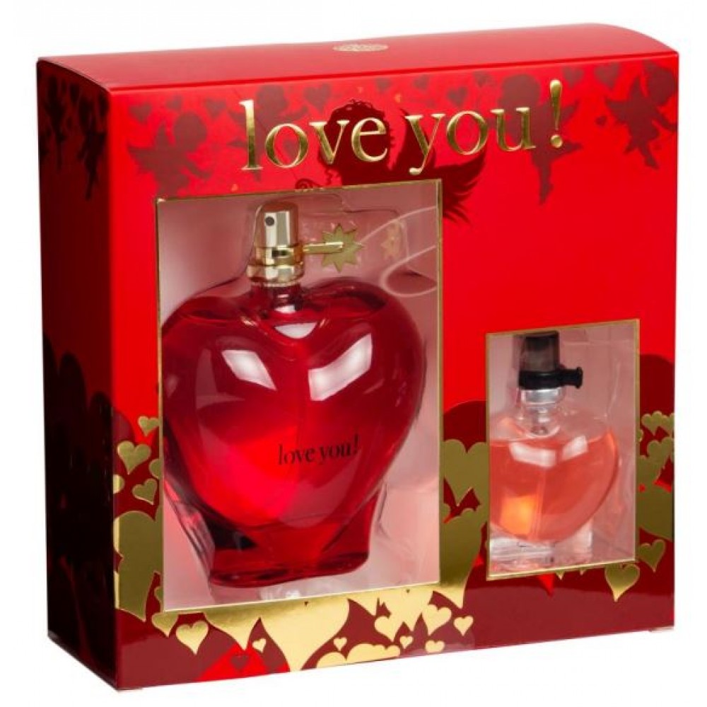 100 + 15 ml EDP "LOVE YOU RED" Ovocná Pižmová Květinová Vůně pro Ženy 1 