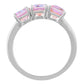 Stříbrný Prsten s Růžovým Křemenem | -80% Akce na Šperky