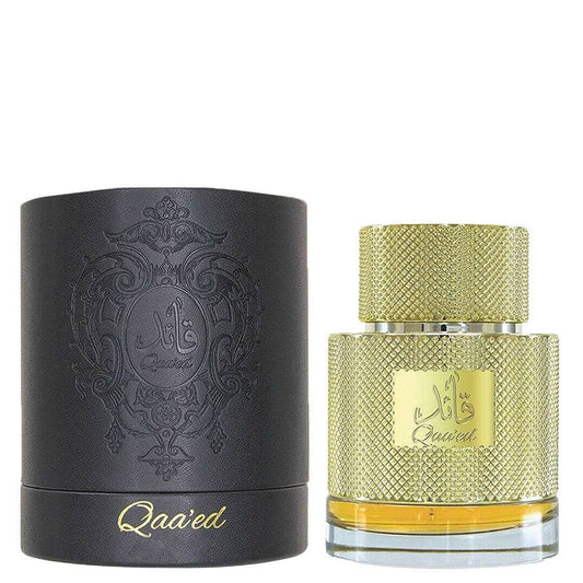 100 ml Eau de Parfum Qaa’ed Orientální Kořeněná, Santalová, Kožená a Oudová Vůně pro Muže | -80% Akce na Šperky