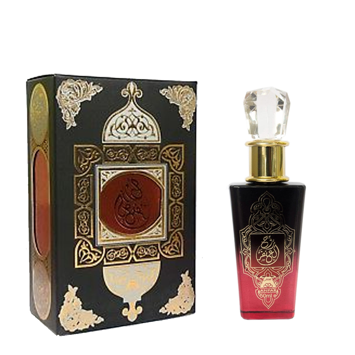 50 ml Eau de Parfum Rooh Al Anfar Orientální Kořeněná Dřevitá Vůně Pro Muže a Ženy | -80% Akce na Šperky