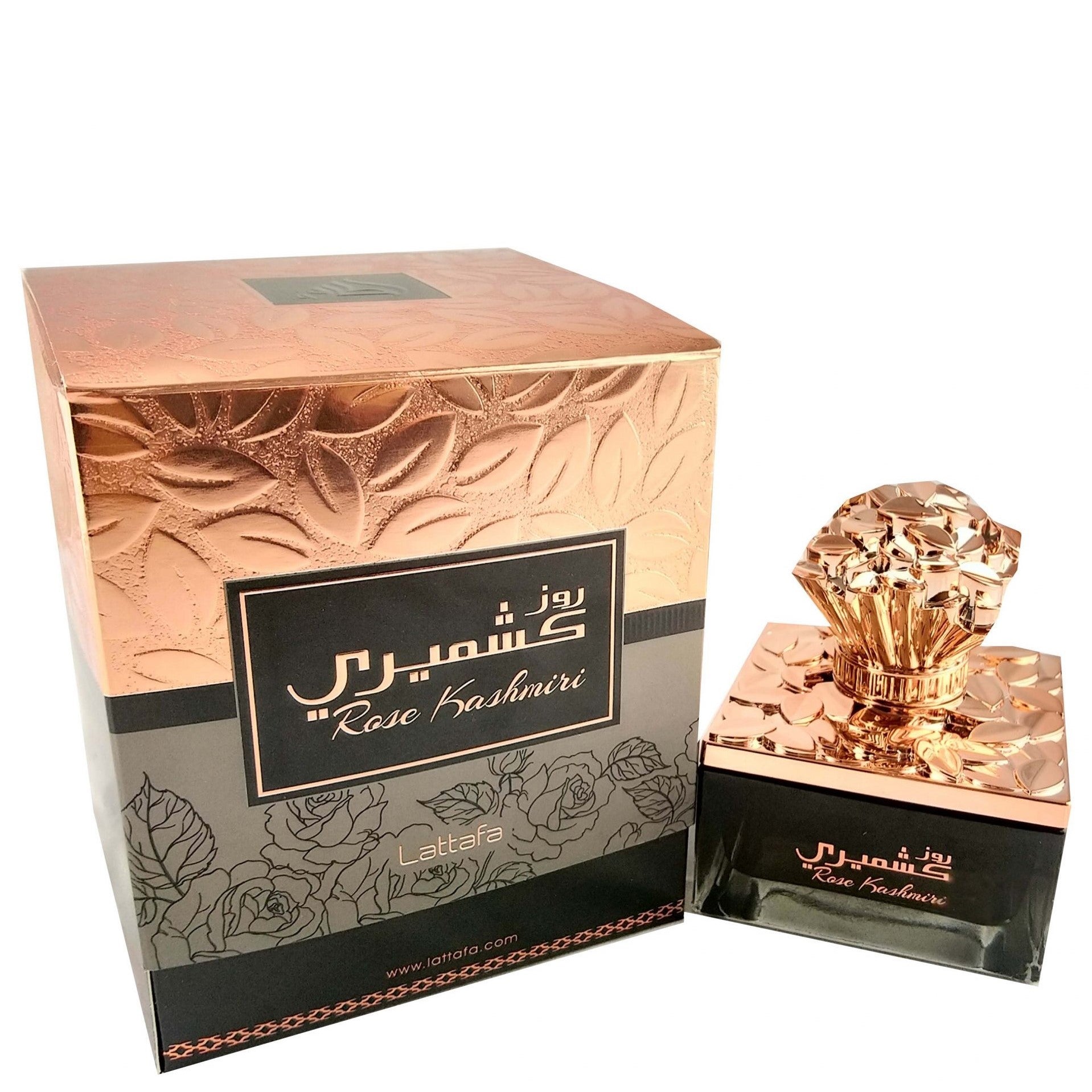 100 ml Eau de Parfume Rose Kashmiri Orientální Květinová Vůně pro Muže a Ženy | -80% Akce na Šperky