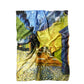 Hedvábná Šála-šátek, 70 cm x 180 cm, Van Gogh - Cafe Terrace At Night | -80% Akce na Šperky