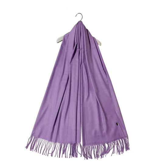 Šála-šátek ze 100% Pravého Pashmina Kašmíru, 70 cm x 170 cm, Fialová | -80% Akce na Šperky