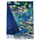 Vlněná šála-šátek, 70 cm x 180 cm, Monet-Water Lilies Painting | -80% Akce na Šperky